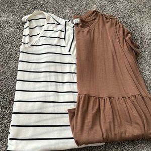 Women’s short sleeve shirts.